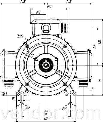 BEIDE YVF2 series Low-Voltage Three-phase Asynchronous Motor